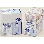 Product Image Adhesive Bandage, Detectable, Woven, Knuckle, Blue, 40/bx