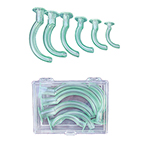 Product Image Curaplex Cath-Guide Oral Airway Kit In A Plastic Case Includes Sizes 6, 7, 8, 10, 11, 12