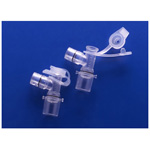 Product Image Double Swivel Elbow Connector, 15mm x 15mm, 3.5mm I.D. Membrane On Sampling Side