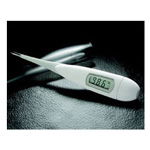 Product Image Adtemp V 418 Super Fast Digital Thermometer, Oral/Rectal, Flexible Probe, incl 5 Sheaths, Clear Case