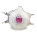 Product Image Moldex P100 Respirator Mask, w/Adjustable Strap, Ventex Valve, MED/LG