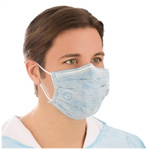 Product Image BioMask Antiviral Face Mask, Pleated w/Earloops, Blue