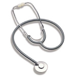 Product Image Stethoscope, Nurse, Adult, Gray