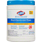 Product Image Clorox Healthcare Bleach Germicidal Wipes, 6 in x 5 in