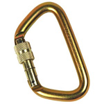 Product Image Carabiner, RescueTech, NFPA, 1.02inch Gate, Gold, 4.8 x 2.8inch
