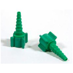 Product Image O2 Connector, Nipple/Nut, Christmas Tree, Swivel, Green