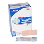 Product Image Adhesive Bandages, Plastic, Sterile, 1inch x 3inch, 100/Box