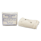 Product Image Triangular Bandage, Natural Woven Cotton Muslin Gauze Bandage, 40inch x 40inch x 56inch*LIMITED QUANTITY*