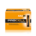 Product Image Duracell Procell AAA Alkaline Batteries PC2400, 24/BX