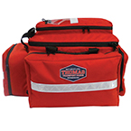 Product Image Case, O2, Water-Repellent Nylon, Evazote Protective Foam, YKK Reverse Zippers, 25 x 15 x 14inch, Red