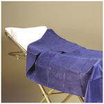 Product Image Patient Privacy Sheet, Disposable, 84inch x 40inch, Dark Blue