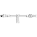 Product Image IV Extension Set, Standard Bore, IV Catheter, Interlink Inj Site, Male LL Adapter, 5inch