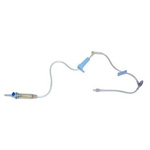 Product Image IV Solution Set, 10 Drop, w/Duo-Vent Spike, Clearlink and Interlink Valve, Male LL Adapter, 92inch