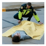 Product Image Blanket, Emergency, Economy, Yellow, 54 x 84inch
