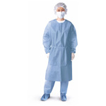 Product Image Gown, Polypropylene, Impervious, Blue, 2XL