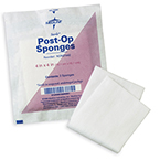 Product Image Gauze Sponge, Post-Op, Inner Cotton, Sterile, 4 x 4inch