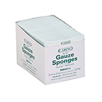 Product Image Gauze Sponge, Woven, 12 ply, Sterile, 2inch x 2inch