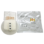 Product Image Bolin Chest Seal, Sterile, Polyurethane, Triple Valve Design, Flexible, 6inch D