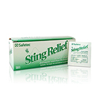 Product Image Sting Relief Wipes, 1.125inch x 2.75inch
