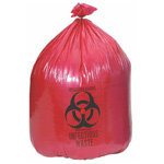 Product Image Bio-Hazard Red Liner, 40inch X 55inch, 55 Gallon