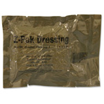 Product Image Z-Folded Dressing, Vacuum Sealed, Olive Drab, 4.5inch x 4.1 yds