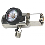 Product Image O2 Regulator, CGA 540, All Brass, 40-60 PSI, 2 DISS