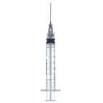Product Image Syringe w/Needle, 3 cc Luer Lock, 22ga x 1inch *Limited Quantity*
