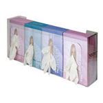 Product Image Glove Dispenser, Empty, Quad, Clear Plexiglass, 22 1/4inch x 10inch x 3 3/4inch