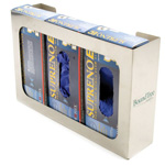 Product Image Glove Dispenser, Stainless Steel, Triple, ID 15 3/4inch x 10inch x 3 3/4inch