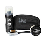 Product Image 5.11, TWBC Black Leather Care Kit, incl Cleanser, Bar, Brush