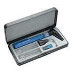 Product Image ENT Otoscope Pocket Exam Light Deluxe Set, incl Speculum and Various Tips, For Ear, Nose and Throat