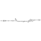 Product Image CME Set, 115in, Standard Bore, Vented Spike, Upper/Lower Needleless Y