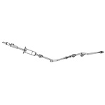Product Image IV Admin Set, Selec-3, Needleless Y-Sites, Luer Activated Y-Site, Pinch Clamp, 82in