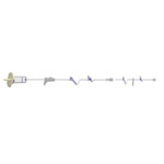 Product Image IV Admin Set, Amsafe-3, 10-15-60 Drop, 2 AMSafe Needlefree sites, 2 Split Septum, w/6inch Ext