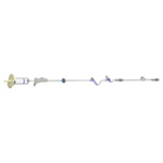 Product Image IV Admin Set, AMSafe-3, 10-15-60 Drop, AMSafe Needlefree Site, 2 Y-Sites, 84in w/15in Ext