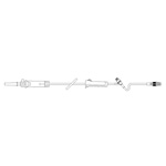 Product Image IV Solution Set, 10 Drop, w/Duo-Vent Spike, Clearlink Luer Activated Valve, 92inch