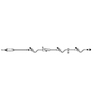 Product Image IV Admin Set, 15 Drop, w/3 SafeDAY 24 Hr Needlefree Port, SPIN-LOCK Connector, 112 inch
