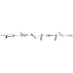 Product Image IV Admin Set, 10 Drop, Luer Lock Connector, Rotating Luer, Extension Set, 95inch