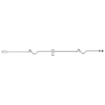 Product Image IV Extension Set, Female Luer Connector, 2 Injection Sites, SPIN-LOCK Connector, DEHP-Free, 34inch