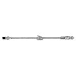 Product Image Ext Set, Needleless, Clamp, MedSource Connector, Luer Lock Connector, 8inch
