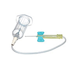 Product Image Blood Collection Set, Safety-Lok, 21ga x 3/4in Needle, 12in Tubing w/Pre-attached Holder