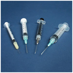 Product Image BD Tuberculin Syringe and Needle, Luer Slip, 1cc, 27G x 1/2inch