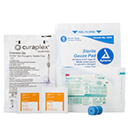 Product Image IV Start Kit, Tegaderm IV Dressing, Alcohol Prep Pads, 4 by 4 Gauze Sponge, Tourniquet, Extension Set