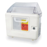 Product Image Sharps Collector Locking Wall Enclosure for 5.4 quart, 13 1/2inch x 13 3/4inch x 5 1/4inch