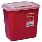 Product Image *Limited Quantity* Sharps-A-Gator Container, Red, 2 Gallon