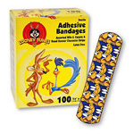 Product Image Children's Adhesive Bandages, Wile E. Coyote and Road Runner