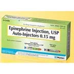 Product Image Epinephrine Junior 2-Pack Auto-Injector 0.15mg, 0.3ml