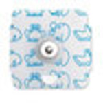 Product Image Huggable ECG Electrode, Perforated Clear Tape, Gel Pocket, Latex Free, Pediatric/Neonatal, 1/pk