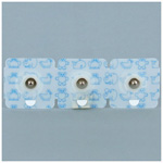 Product Image Huggable ECG Electrode, Perforated Clear Tape, Gel Pocket, Latex Free, Pediatric/Neonatal, 3/pk