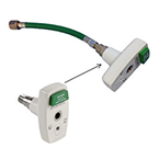 Product Image Oxygen Hose, 1 ft, w/ Chemetron Style Quick Connect Coupler x DISS O2, Conductive